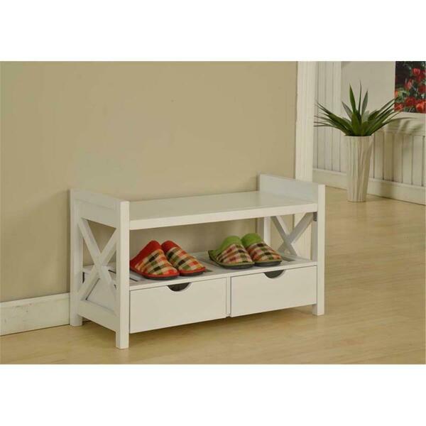 Inroom Furniture Designs Storage Bench Y11-WH